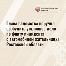 Александр Бастрыкин поручил возбудить уголовное дело по факту инцидента с автомобилем в Азове