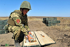 Лучшие артиллеристы Росгвардии встретились под Новочеркасском