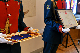 22 03 2026 Дончанина Дениса Свиридова удостоили «Золотой звезды» Героя России