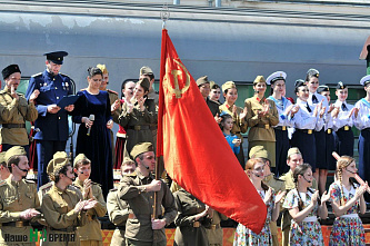 Поезд «Победа» прибыл в Ростов