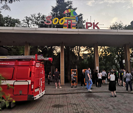 В день рождения Ростовского зоопарка произошел пожар