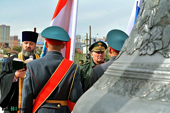 Армия занимается благоустройством городской территории