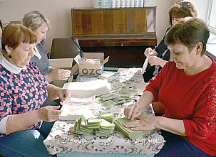 В Ремонтненском районе волонтерская организация «Окопная свеча» поддерживает земляков в зоне СВО