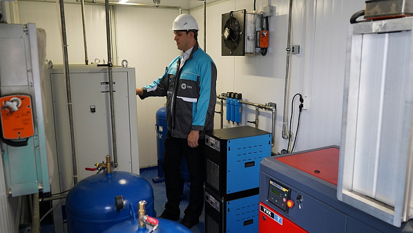 На азотной станции 