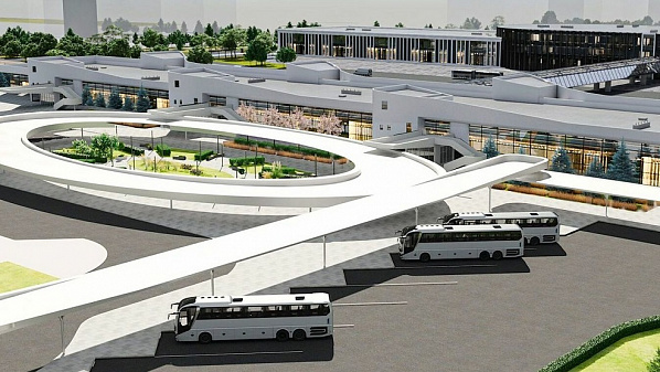 Так должен был выглядеть будущий Центральный автовокзал Ростова. Источник фото: smartik.ru.