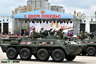 День Победы на Дону начался с военных парадов