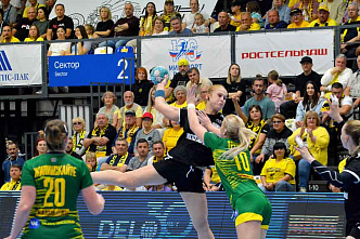 Гандболистки «Ростов-Дона» на домашнем паркете обыграли краснодарскую «Кубань»