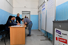 13 09 2025 Голосуют подопечные Областного ГУФСИН