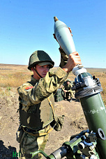 Лучшие артиллеристы Росгвардии встретились под Новочеркасском