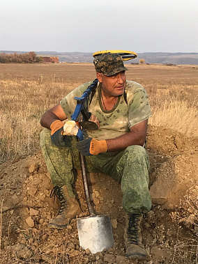 Сегодня поздравления принимает донской поисковик Игорь Ваднев