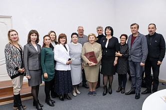 Елена Драпеко встретилась с музейными работниками ДНР