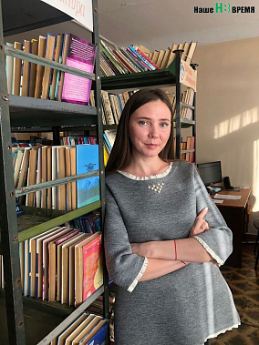 Свое призвание педагога Анна Молодшева реализует в хуторской библиотеке.