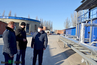 Новая установка устранит неприятный запах воды в кранах ростовчан