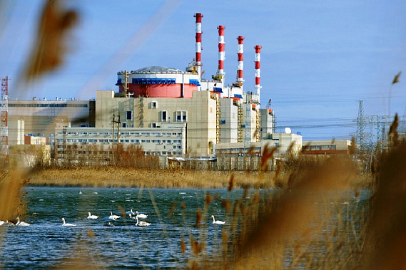 Ростовская АЭС на 1,6% перевыполнила годовое плановое задание по выработке электроэнергии