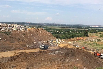 При рекультивации полигона ТБО в Новочеркасске появились несанкционированные свалки