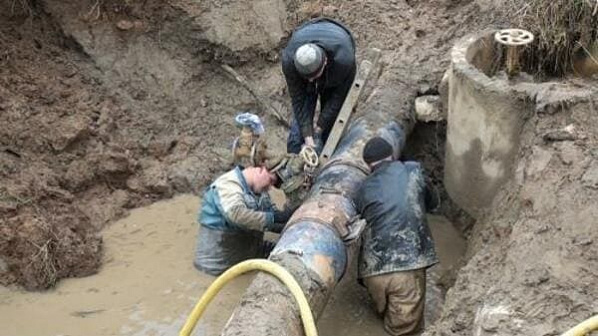 Наливная снова с водой