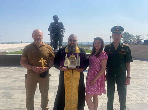 Сегодня юнармейцы из ДНР приняли присягу в Самбеке