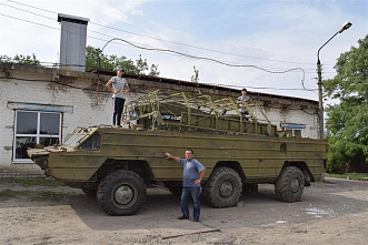 У белокалитвинских транспортников завелся БТР