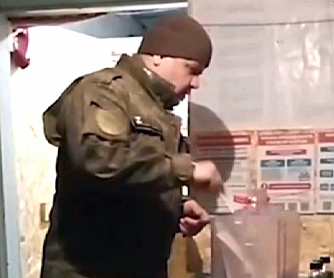 Казаки проголосовали  перед выходом на передовую