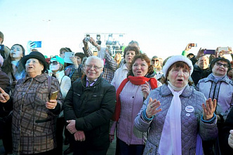 Хор Турецкого выступил на «Ростов Арене»