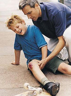 Дневные травмы быстрее заживают