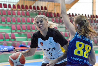 В Ростове прошел товарищеский турнир трех команд, по баскетболу