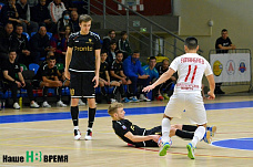 Мини-футбольный «Ростов» побеждает в первом матче четвертьфинала