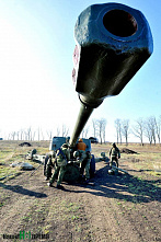 В Ростовской области артиллеристы провели учения