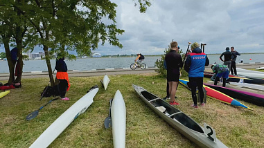 На гребном канале «Дон» прошел отбор гребцов Ростовской области на первенство ЮФО