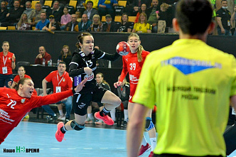 Донские гандболистки в первом матче финала чемпионата страны обыграли столичный ЦСКА