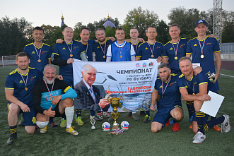 Завершились матчи летнего чемпионата города среди ветеранов 8 х 8 игроков