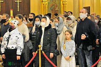 В Ростове отмечают Рождество Христово