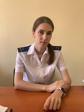 Помощник прокурора Ворошиловского района Ростова Мария САЛТАНОВА