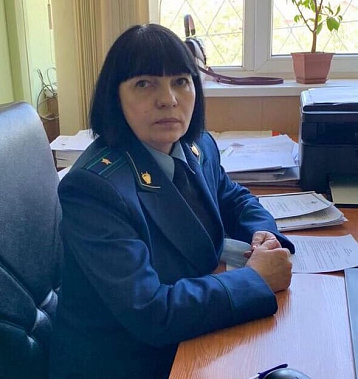 Старший помощник прокурора Железнодорожного района Ростова Ольга Соболевская