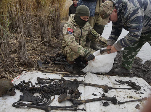 В Зерноградском районе найдено место первого боя новобранцев Красной Армии и их гибели