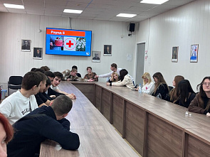 Ростовские студенты встретились с представителем движения «Волонтеры Победы»