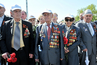 В преддверии Дня Победы. 