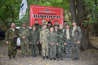 Поисковый отряд «Памяти РАУ» провел Вахту памяти на Миус-Фронте