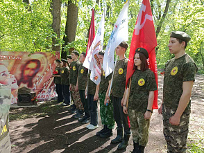Сегодня в Куйбышевском районе завершилась Вахта Памяти «Ратная слава Дона»