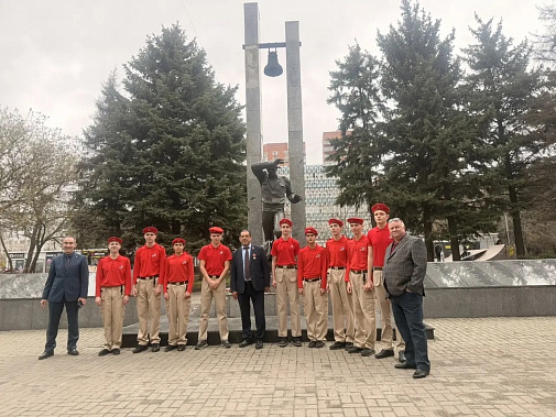  С ростовскими школьниками встретились ликвидаторы последствий аварии на Чернобыльской АЭС