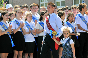 25 05 2024 Последний звонок в ростовской школе №75