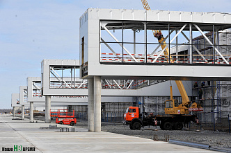 Строительство аэропорта «Платов» проинспектировали