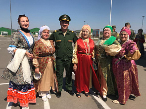 Прошли первые в Южном военном округе соревнования по казачьим видам спорта
