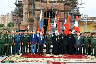 В Ростове передали знамена времен войны