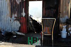 В Аксайском районе сгорели склады рядом с рынком «Классик». 