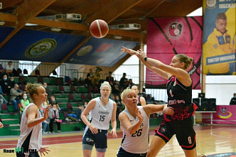 В домашнем матче женской Евролиги БК «Пересвет - ЮФУ» обыграл клуб «Лиепая»