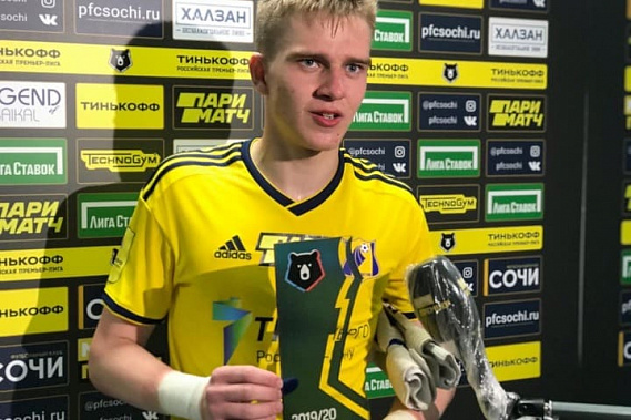 Денис Попов стал лучшим игроком матча против «Сочи». Фото: fc-rostov.ru