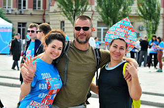 В Ростове прошел традиционный «ЗаБег», который был синхронизирован со всеми стартами в России