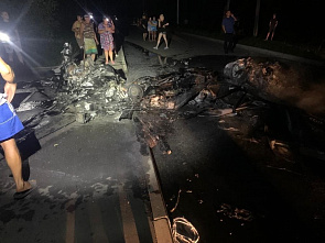 В Неклиновском районе устраняют последствия падения беспилотника