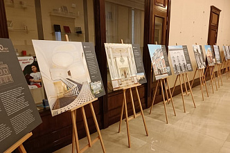 В ЮФУ открылась фотовыставка «Дом для банка»